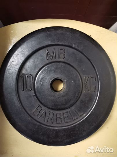 Блины для штанги, гантели. Грифы