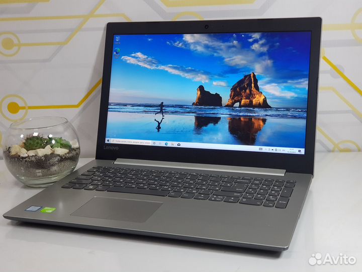 Игровой Ноутбук Lenovo DDR4, 8Gb, nvidia 940MX 2Gb