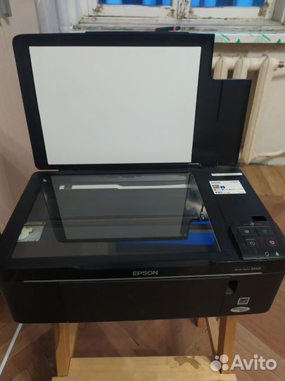 Цветной струйный мфу принтер с снпч