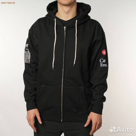 Стильное худи на молнии cav empt