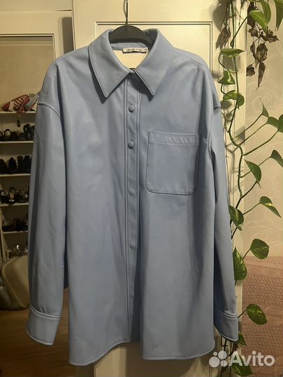 Кожаная рубашка