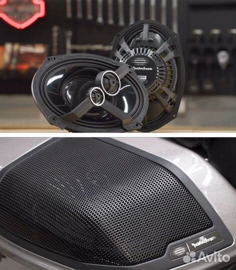 Аудиосистемы rockford fosgate stage 2 Harley David