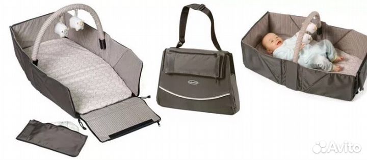 Дорожная складная кроватка