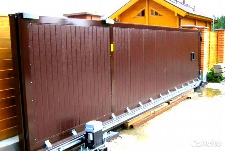 Ворота откатные заказать прочные