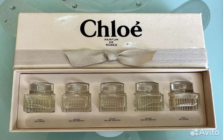 Chloe набор миниатюр 5 шт 5 ml Оригинал Франция