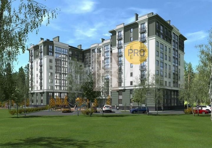 2-к. квартира, 65,5 м², 9/9 эт.