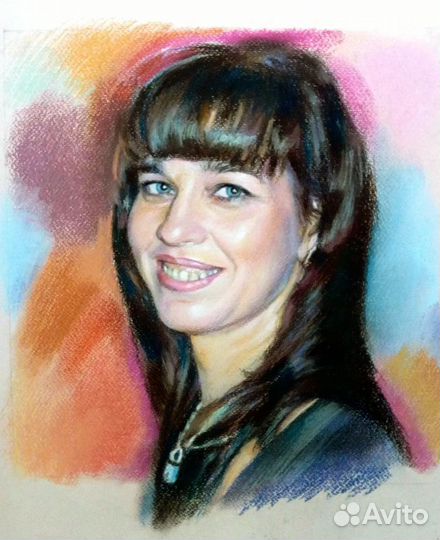 Портрет по фото на заказ от художника