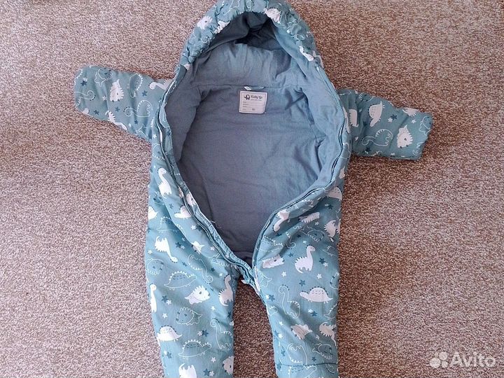 Зимний комбинезон для мальчика 80