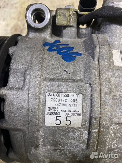 Компрессор кондиционера Mercedes-Benz C-Class W203