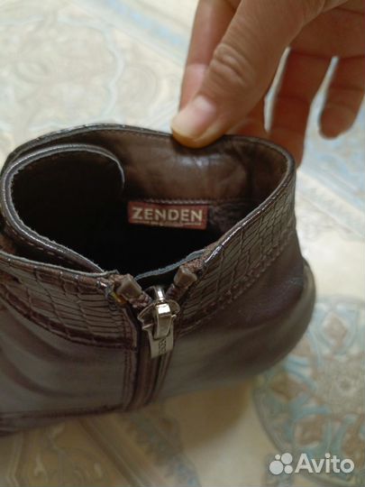 Сапоги женские натуральная кожа демисезонные 39 р