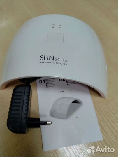 SUN Лампа Sun 9C 18 LED/UV-36W с дисплеем