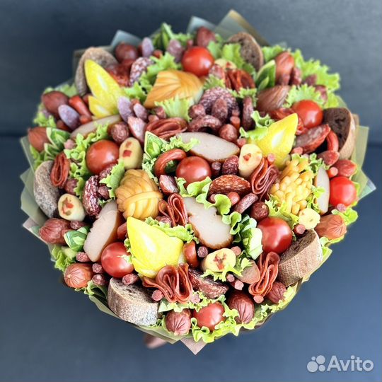 Мужской съедобный букет