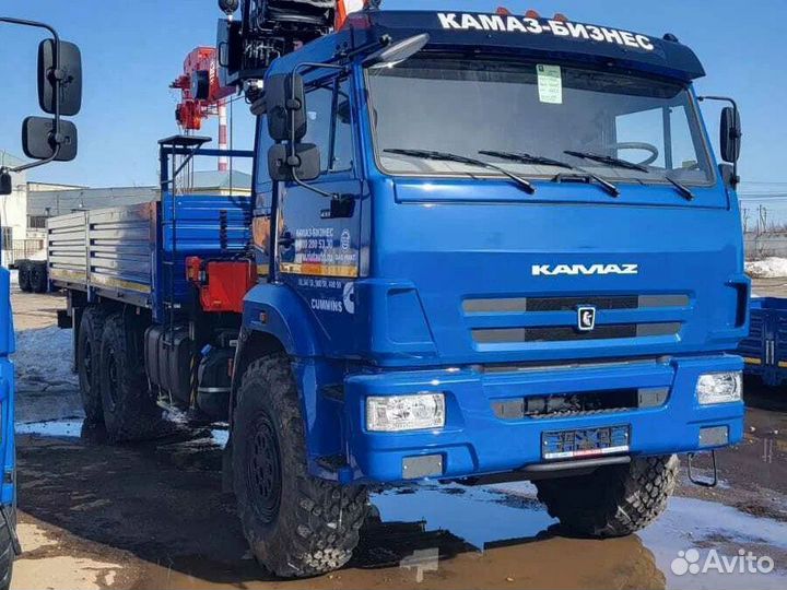 Шасси КАМАЗ 43118-3090-76-RR с КМУ РИАТ, 2024
