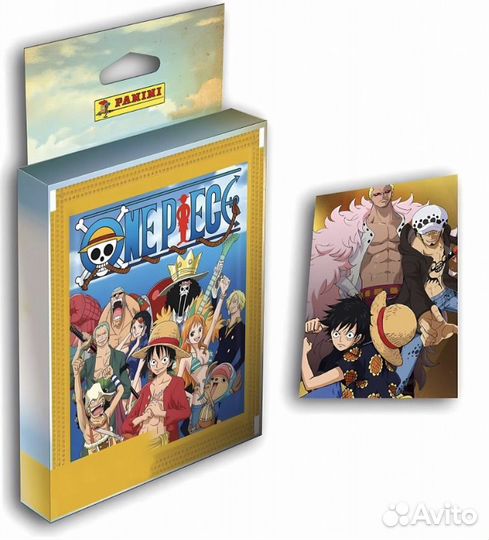 Наклейки panini one piece