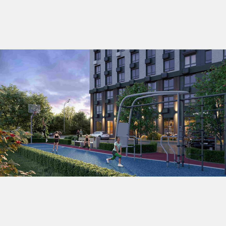 3-к. квартира, 56 м², 22/25 эт.