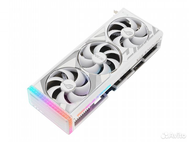 Видеокарта asus ROG Strix RTX 4080 super White OC