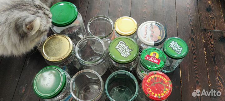 Банки стеклянные