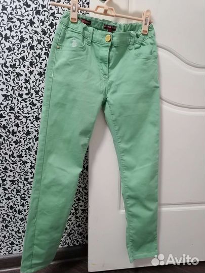 Брюки для девочек 10-11лет производство Турция