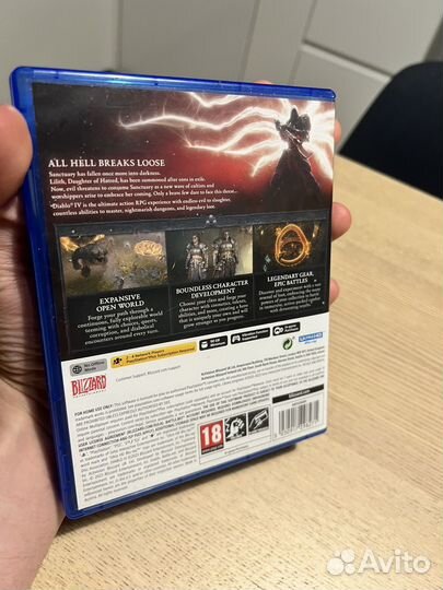 Diablo 4 ps5 диск