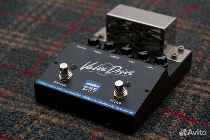 Басовый преамп EBS ValveDrive