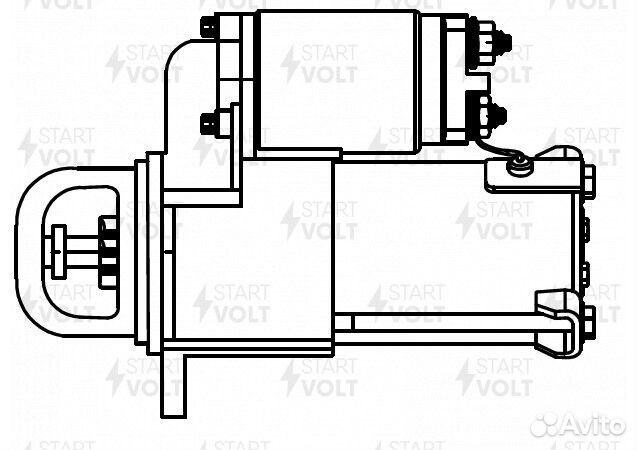 Стартер startvolt LSt 0504