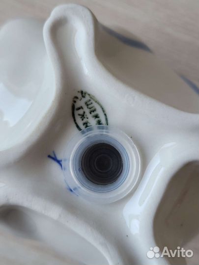 Солонка гжель новая