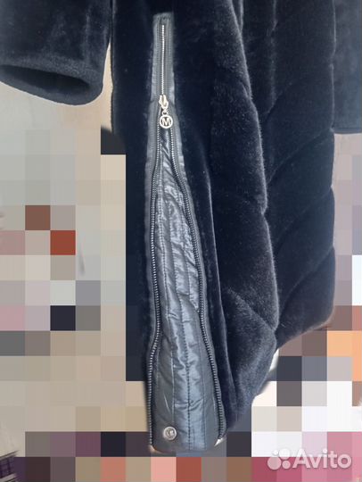 Пальто женское зимнее 46 48 теплое