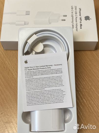 Зарядное устройство iPhone 20w как оригинал