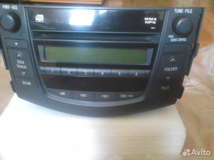 Toyota RAV 4 MP3 Оригинальная магнитола