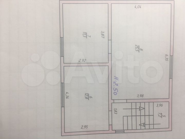 Дом 120 м² на участке 8 сот.