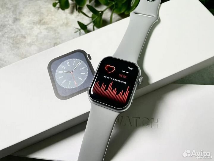 Apple Watch 8 (Новые, Гарантия) серебро