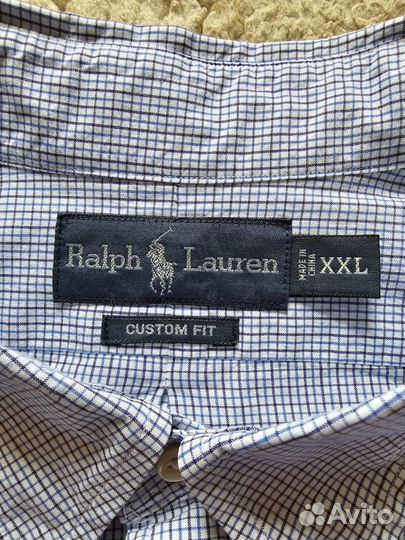 Рубашка Polo Ralph Lauren винтаж оригинал 56-58