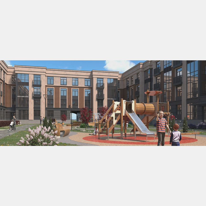 Квартира-студия, 28,6 м², 4/4 эт.
