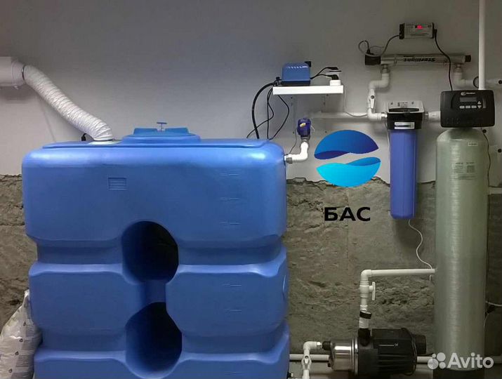 Фильтр обезжелезивания и умягчения воды 1,8 куб/ч