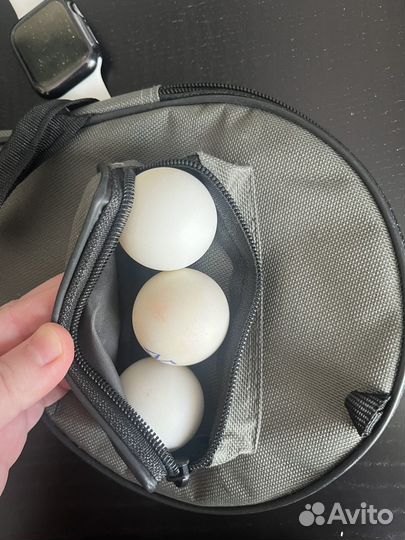 Ракетка для настольного тенниса и шары