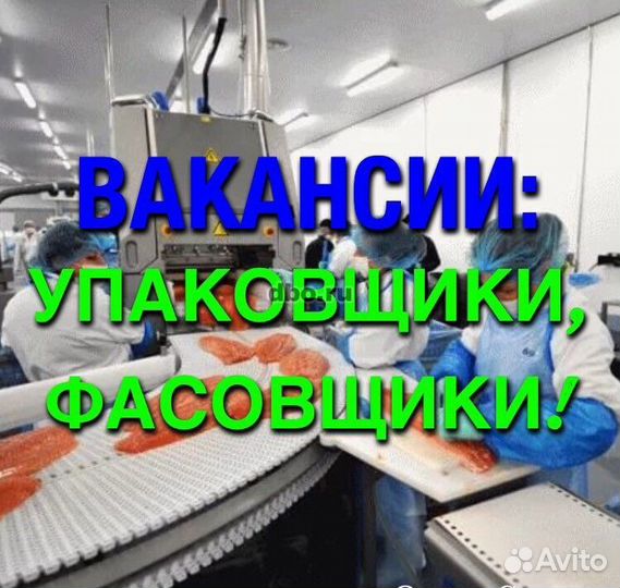 Расфасовщик вахта