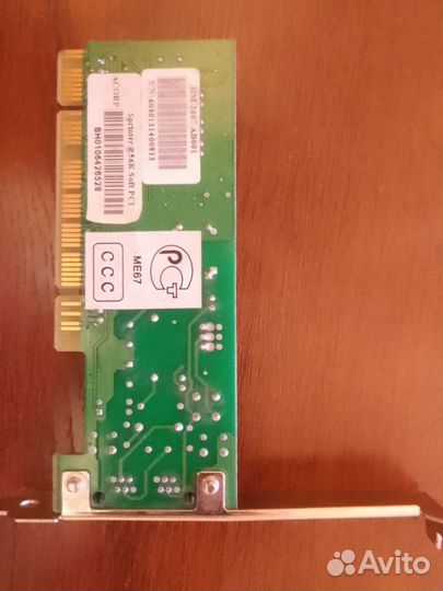 Модем Acorp Sprinter 56K Soft PCI