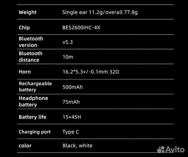 Наушники EPZ S80 black