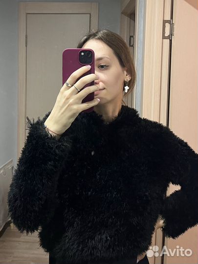 Толстовка короткая женская мягкая