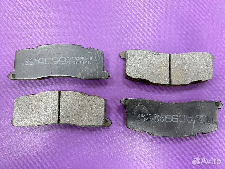 Колодки тормозные дисковые Toyota задние PF1274