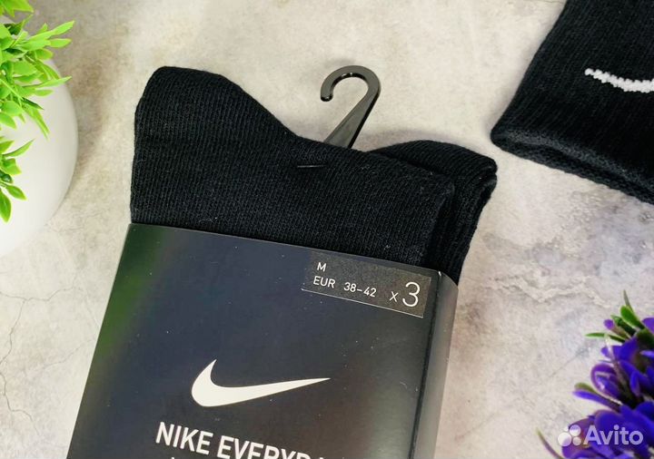 Носки Nike черные