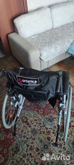 Инвалидная коляска складная бу