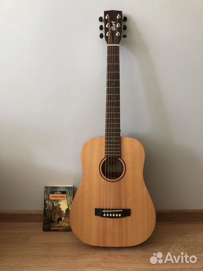 Тревел гитара Cort Earth mini op с чехлом