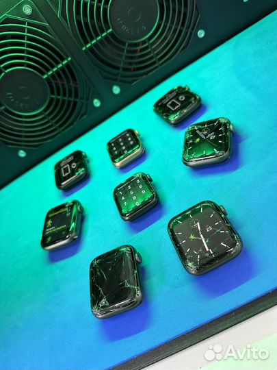 Замена стекла на iPhone, Apple Watch, Samsung