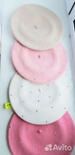 Берет Tonak Чехия со стразами Swarovski