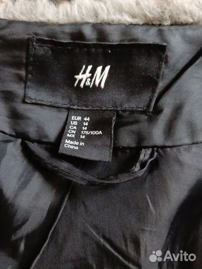 Искусственная шуба H&M