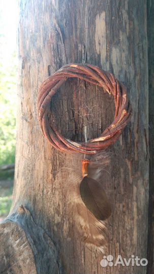 Натуральный ловец снов, только природные материалы