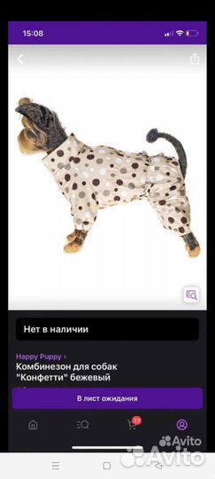 Комбинезон для собаки