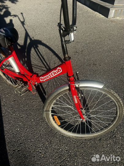 Велосипед складной