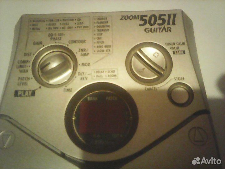 Гитарная педаль zoom 505 ii guitar